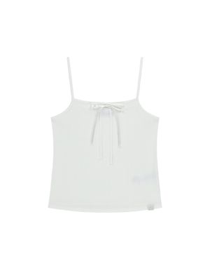 POINTELLE RIBBON CAMI [IVORY]