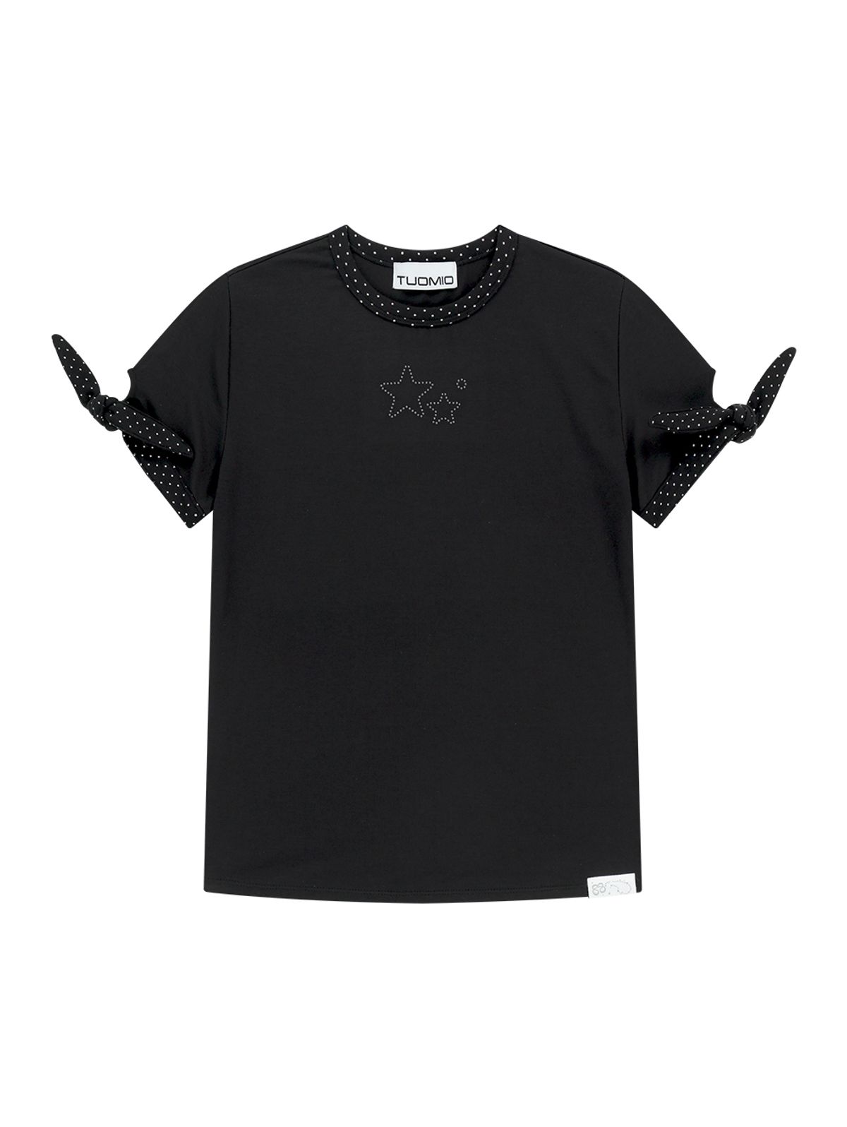 뚜오미오(TUOMIO) STAR RINGER T-SHIRT [BLACK]