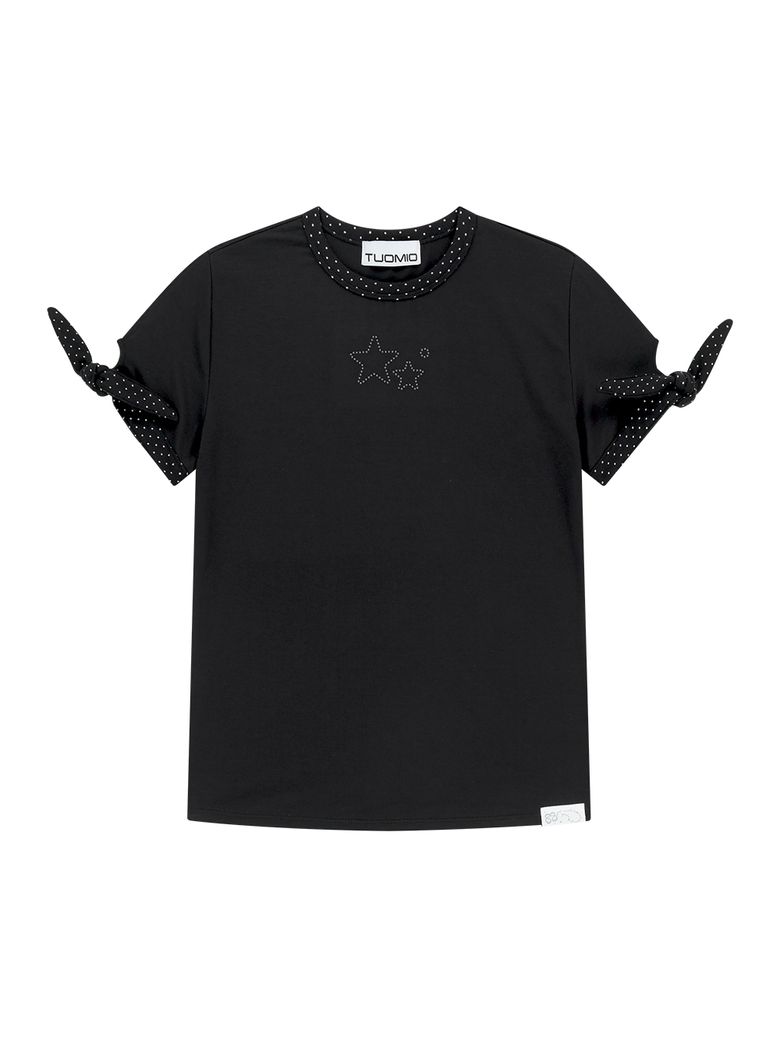 STAR RINGER T-SHIRT [BLACK]