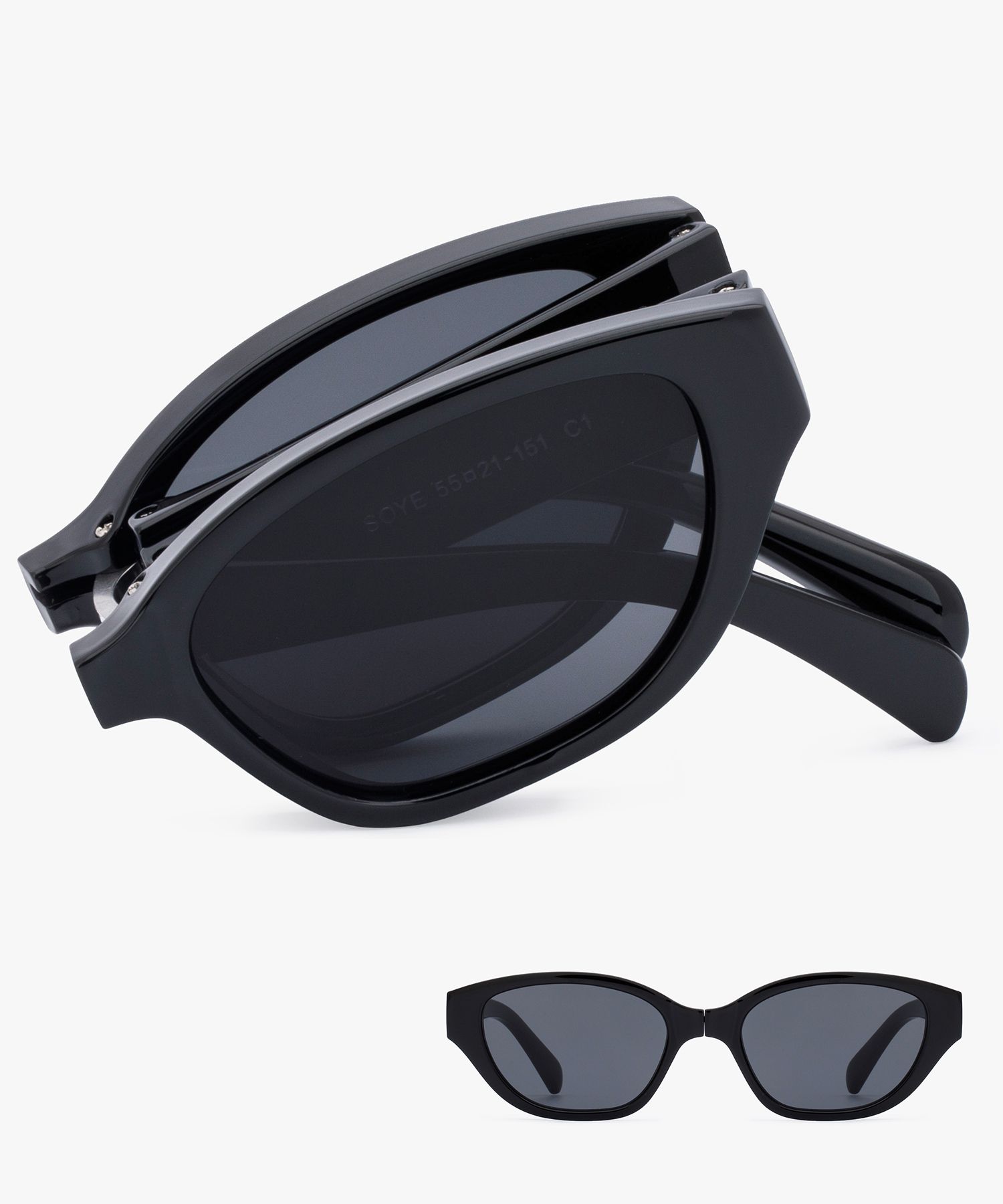 MUSINSA | RECLOW RC SOYE SUNGLASS BLACK