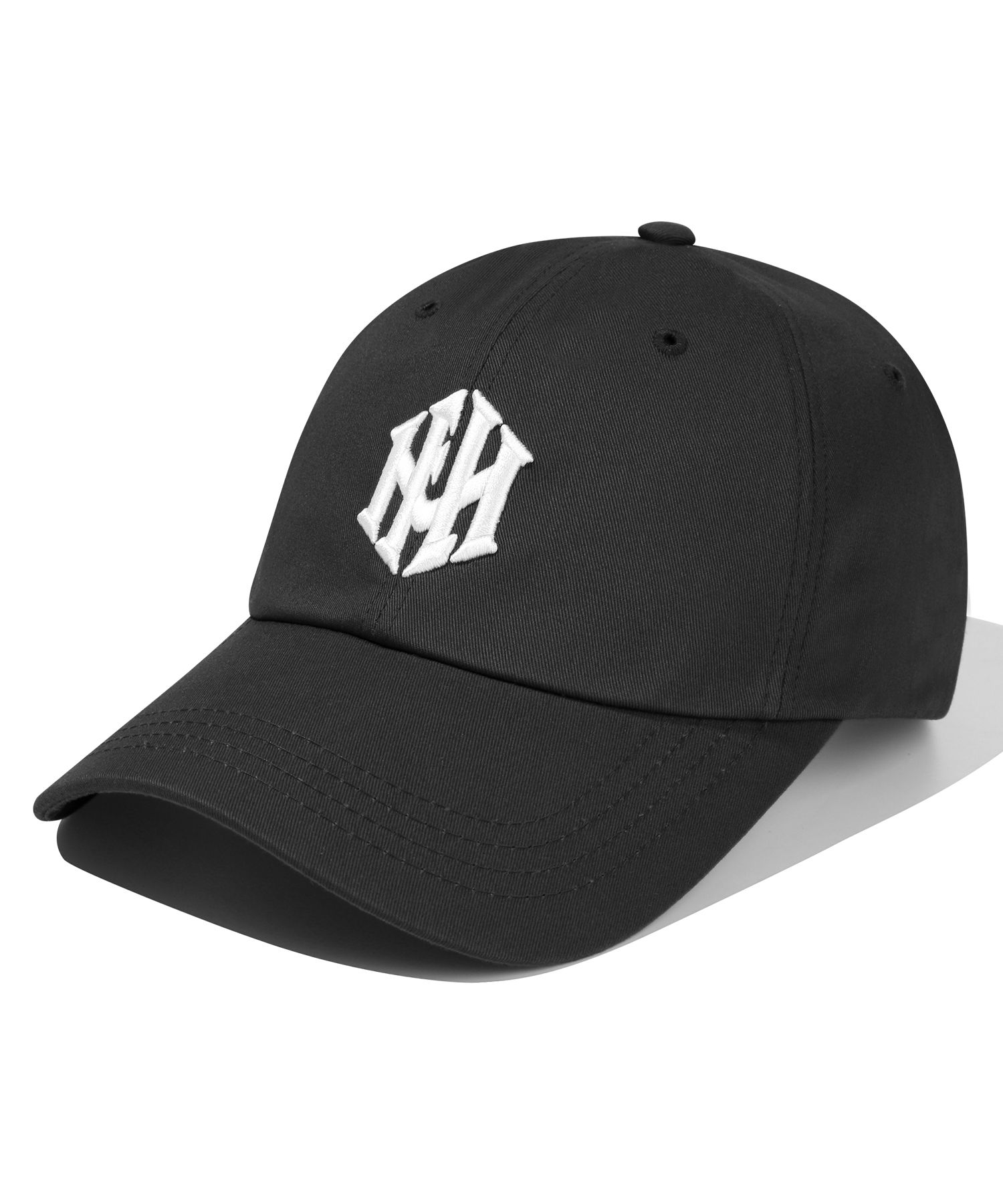 MUSINSA公式 | FILLUMINATE Capital Logo Ball Cap-Black