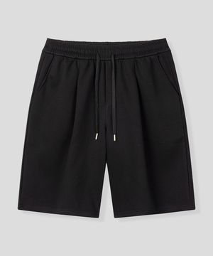 베이직 밴딩 하프 팬츠 [블랙]