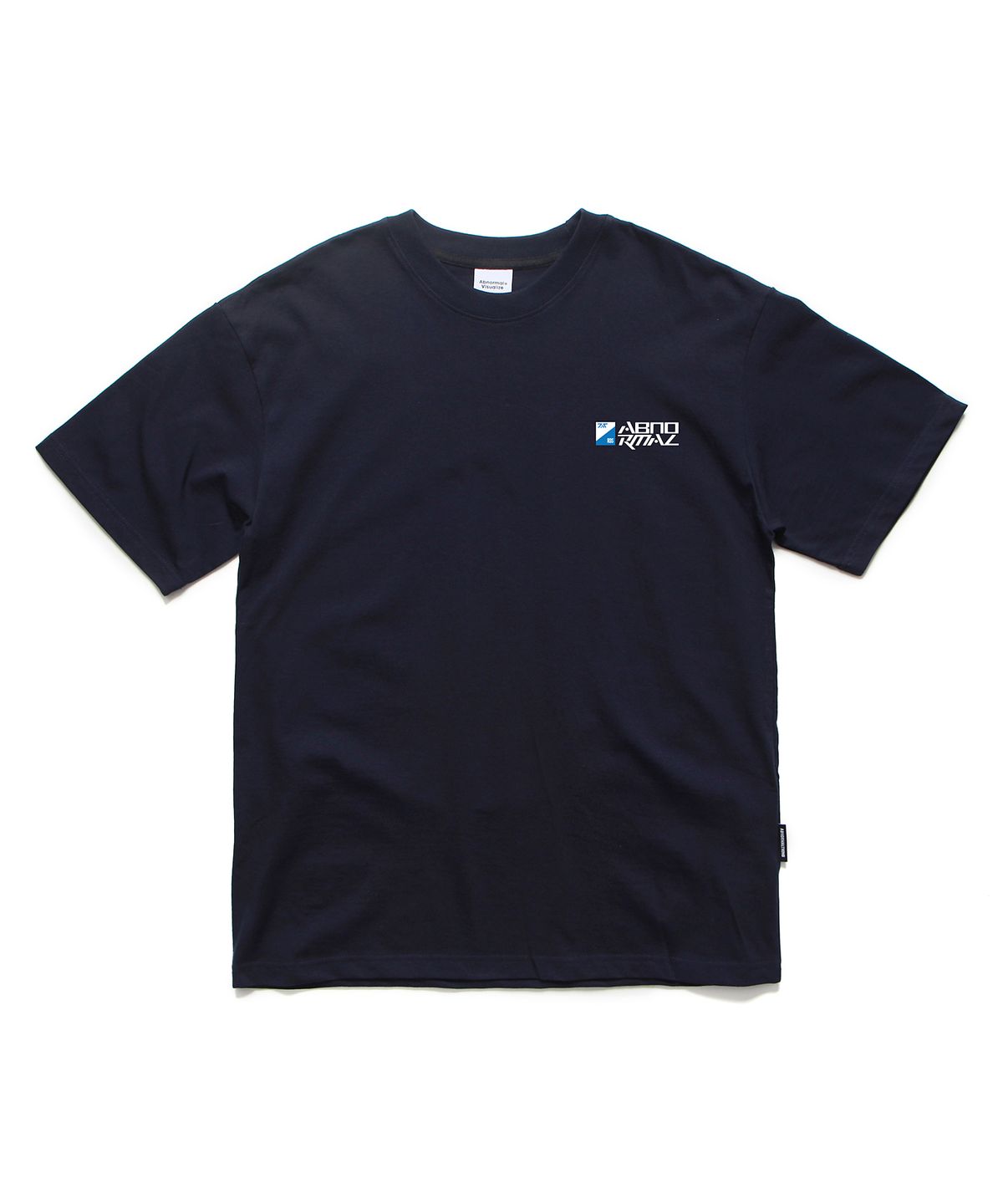 앱놀머씽(ABNORMALTHING) RD 미니 오버핏 티셔츠 네이비 (RD MINI T-SHIRT NAVY)
