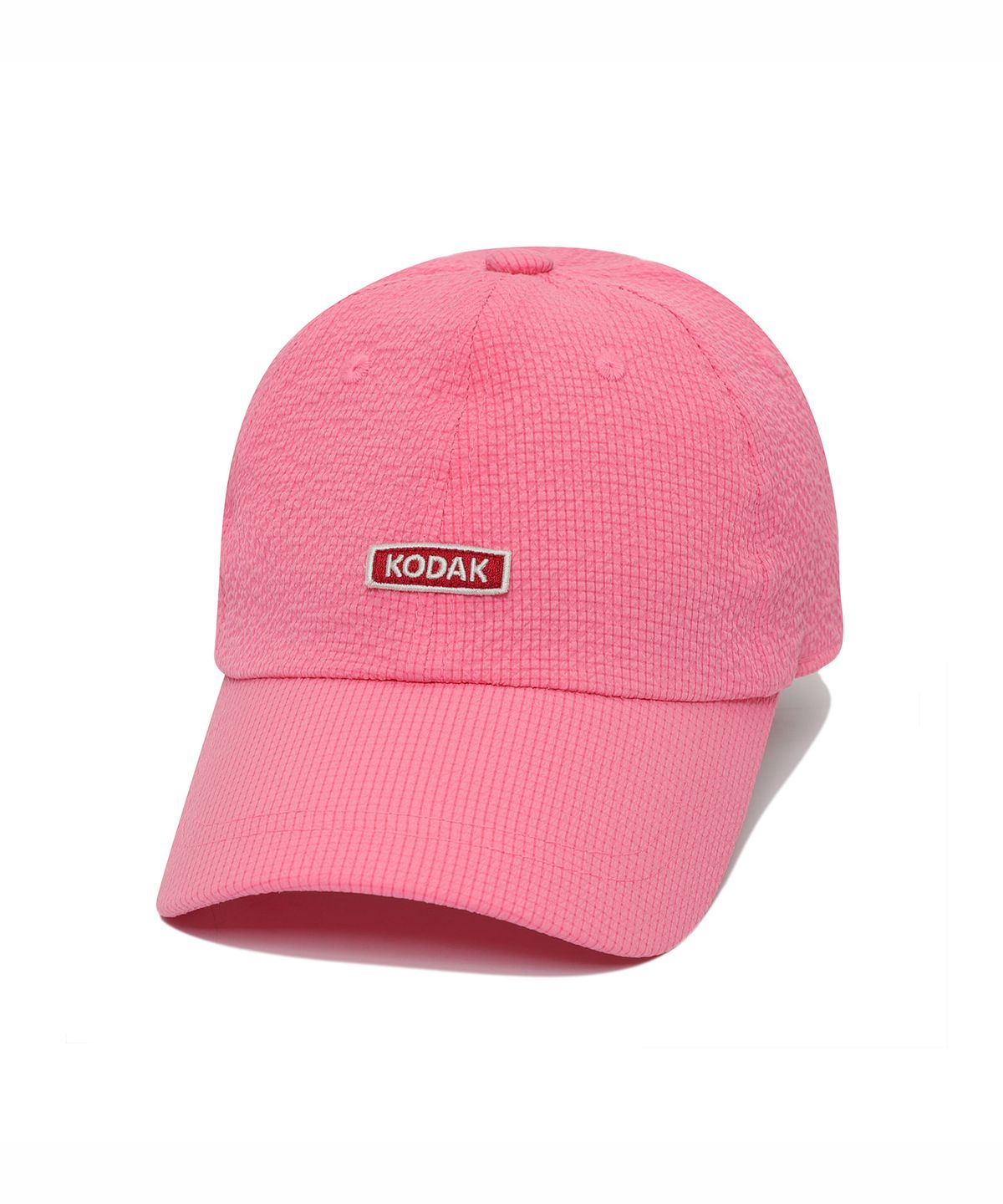 코닥(KODAK) 브리즈팝 시어서커 볼캡 PINK