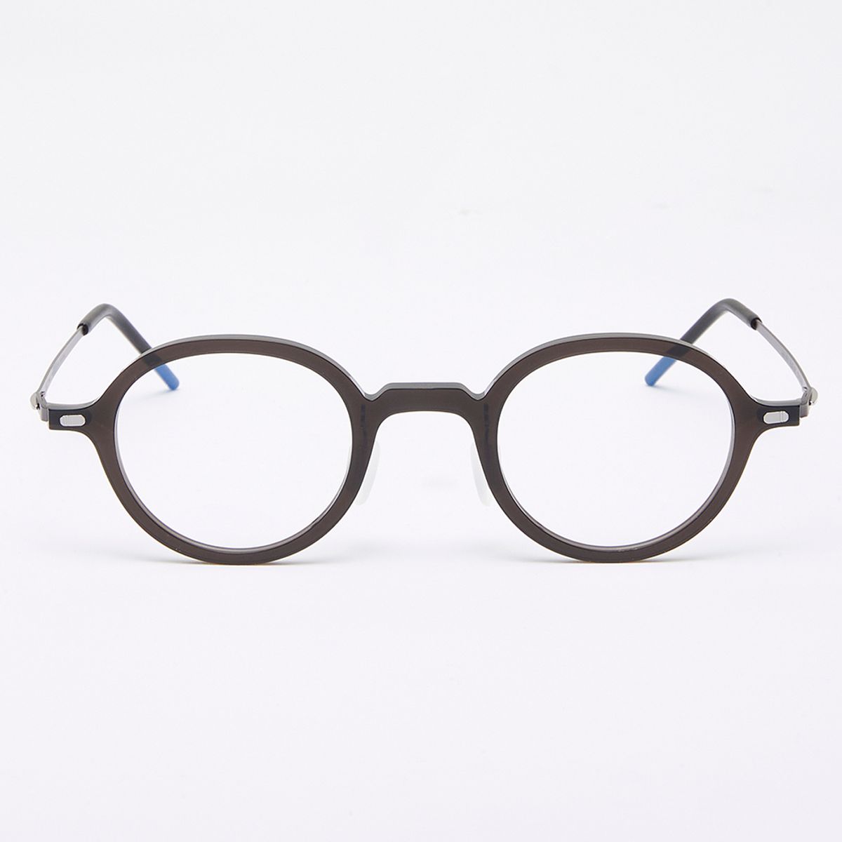 알로아이웨어(ALO EYEWEAR) [The air] AL5510 0910G 오리엔탈 라운드 초경량 안경테 블랙 블루라이트 렌즈 선택