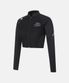 우먼스 크롭 래쉬가드 블랙(SQ222EKT53)