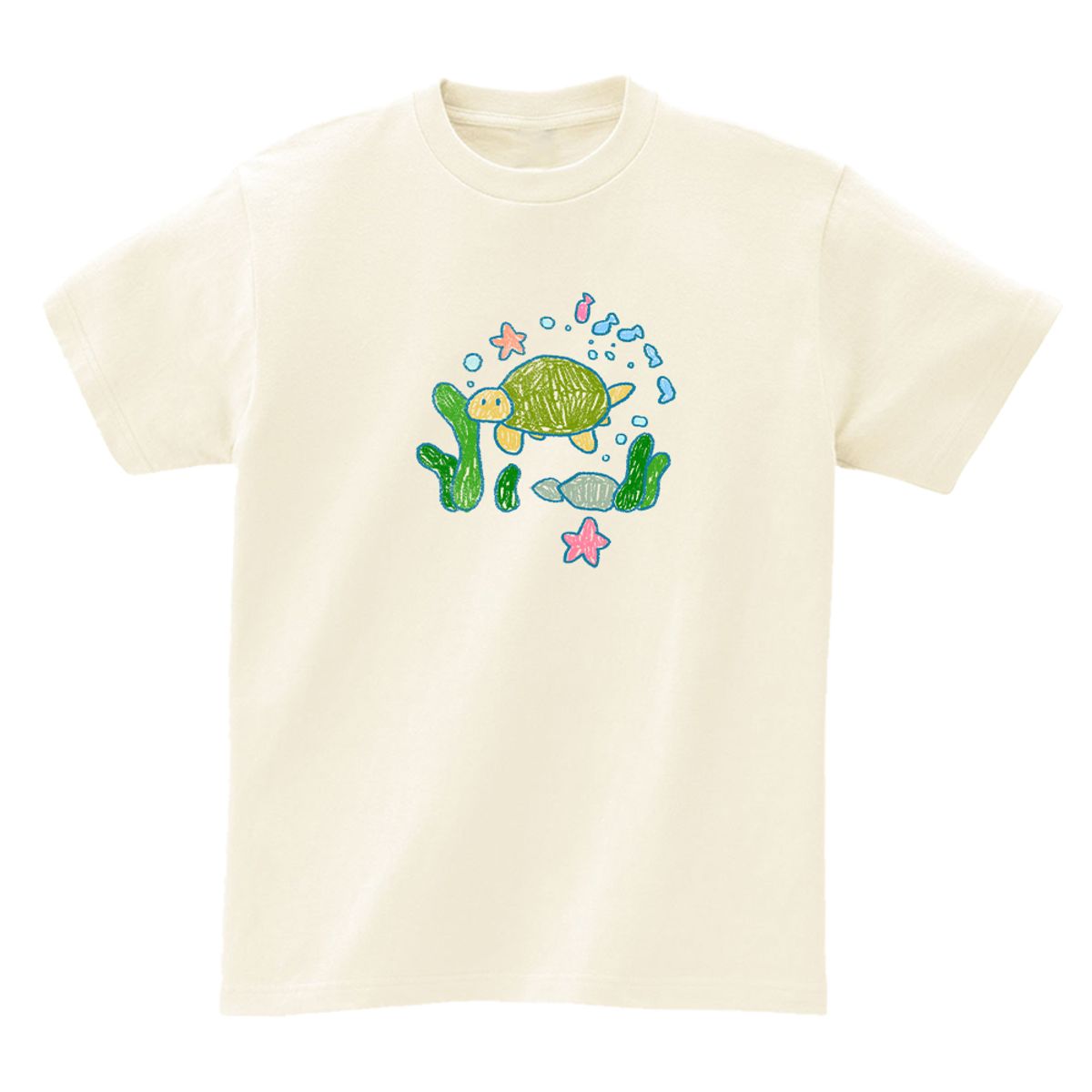 어썸어스(AWESOMEUS) The turtle I drew T-SHIRTS_4COLOR