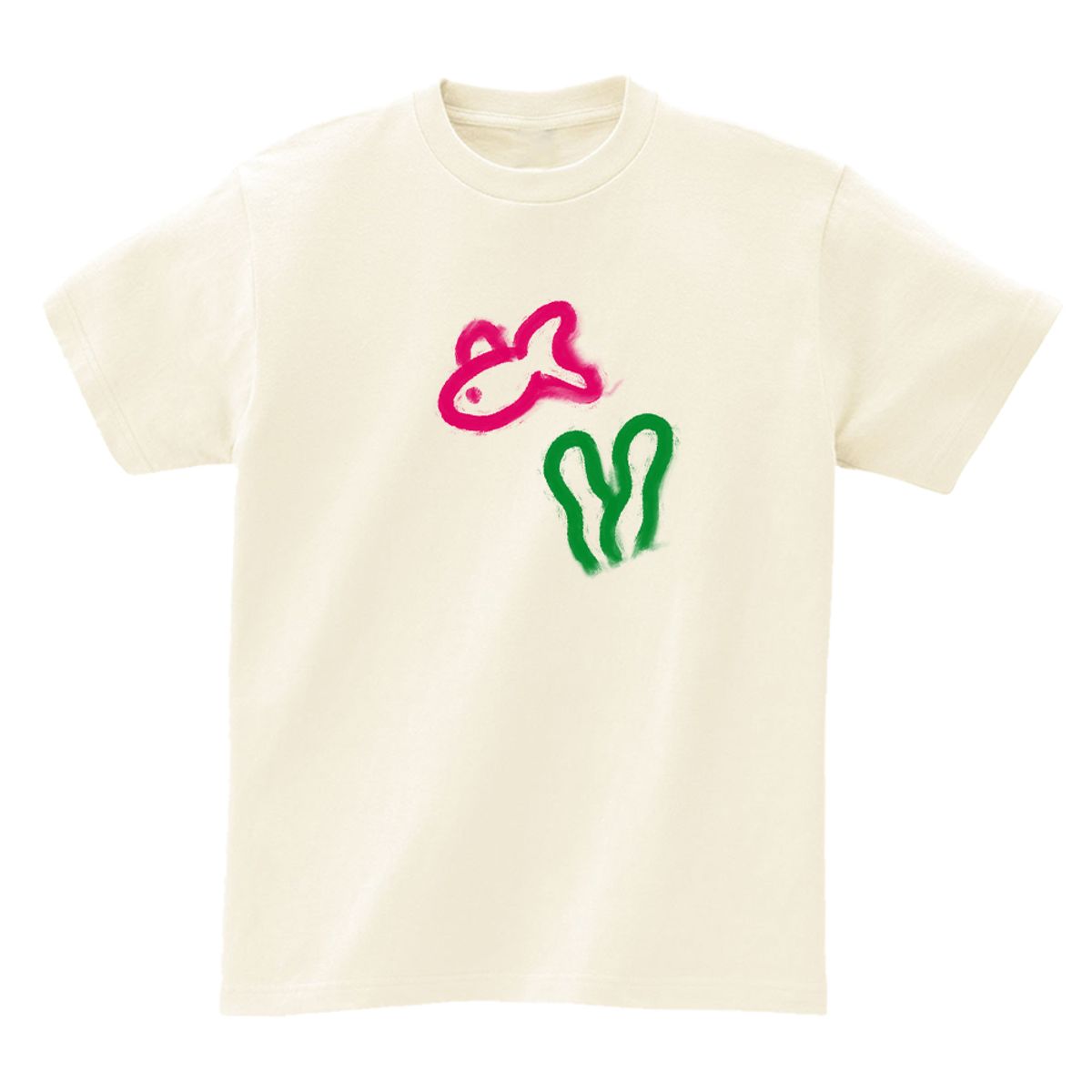 어썸어스(AWESOMEUS) Fish and Seaweed T-SHIRTS_4COLOR