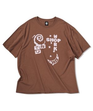 코하쿠토 반팔티 브라운