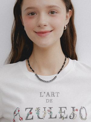 Hematite heart Necklace