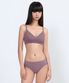 우먼즈 심리스 라이트 볼륨 브라 [스모크 핑크]