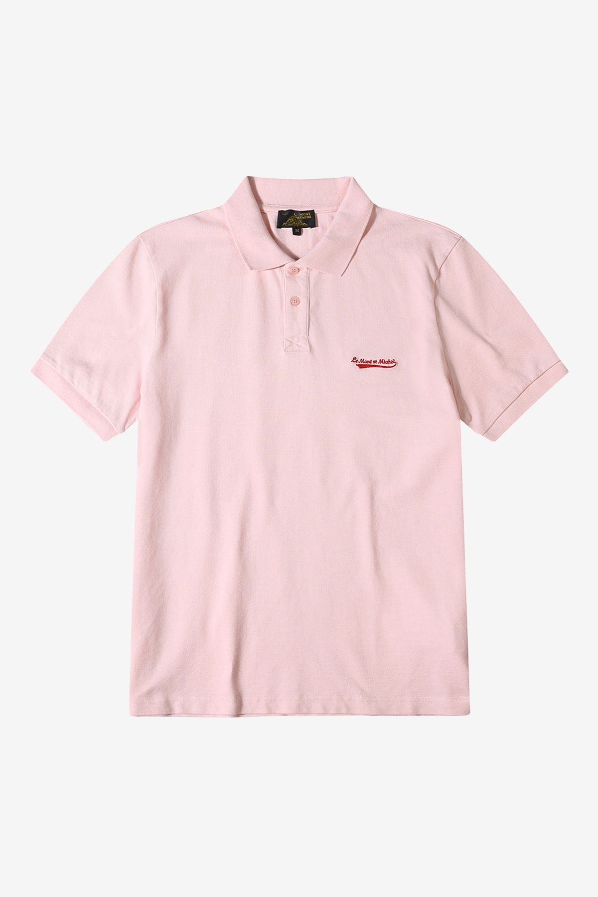 르몽생미셸(LE MONT ST MICHEL) TOUNY - POLO PATCH T-shirt_Pink