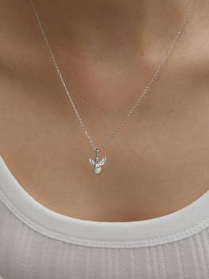 Angel ring necklace