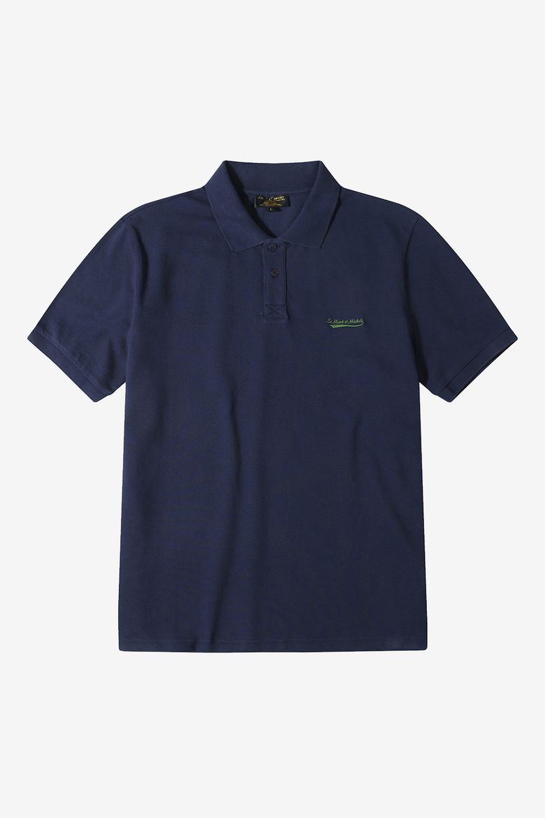 TOUNY - POLO PATCH T-shirt_Navy