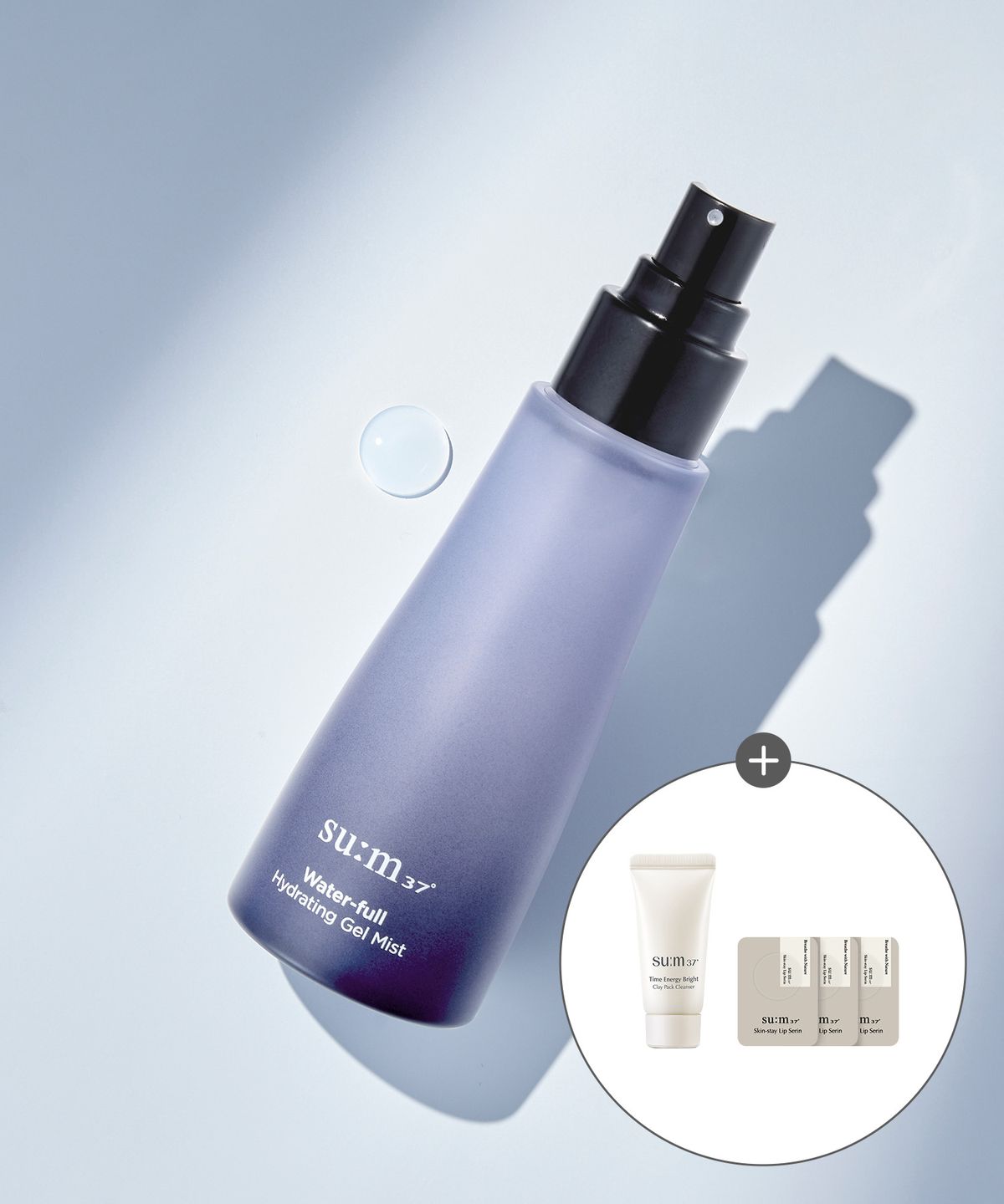 숨37(SUM37) 워터풀 워터 젤 미스트 60ml(+리필 60ml)