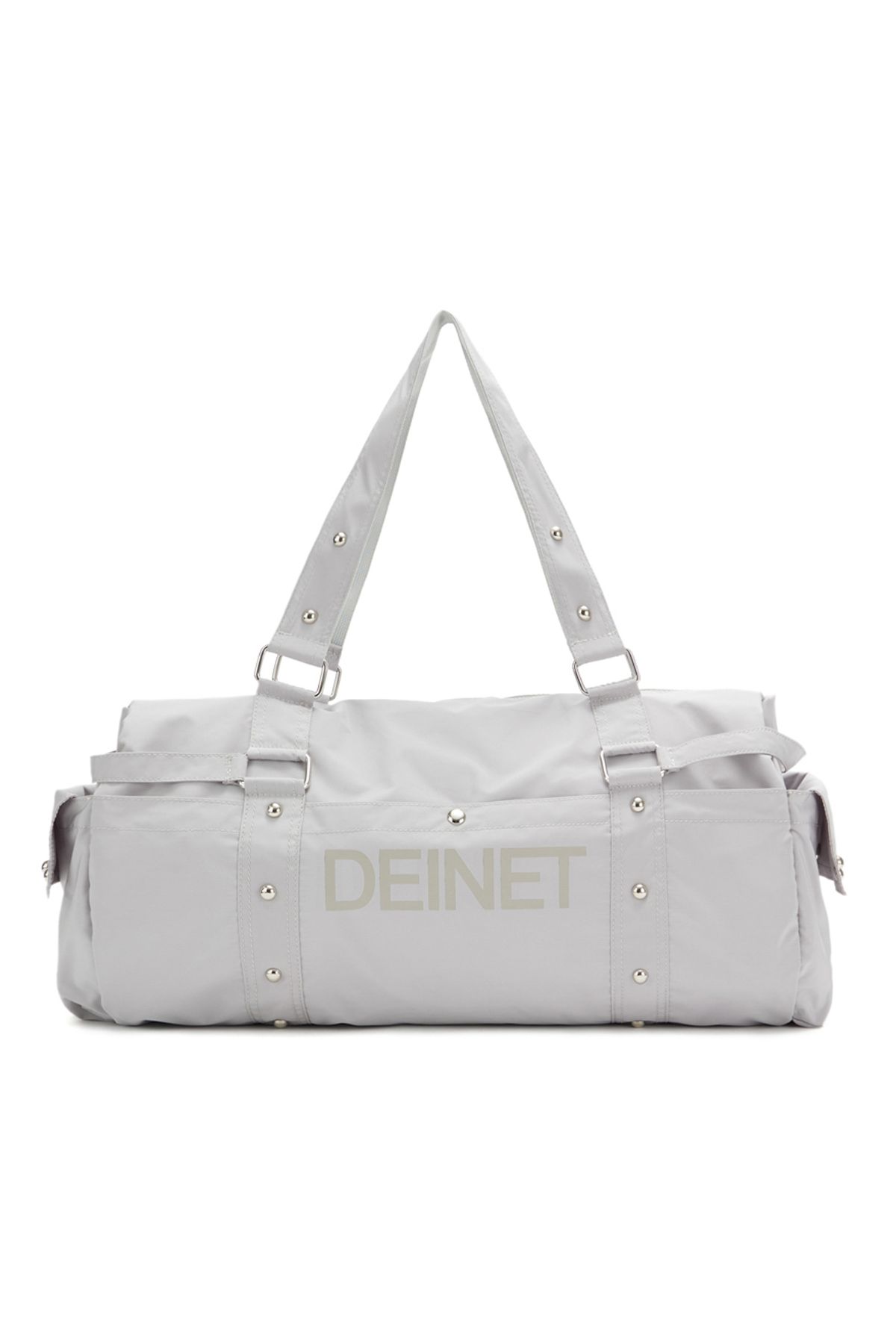 다이닛(DEINET) LOGO DUFFLE BAG IN GREY