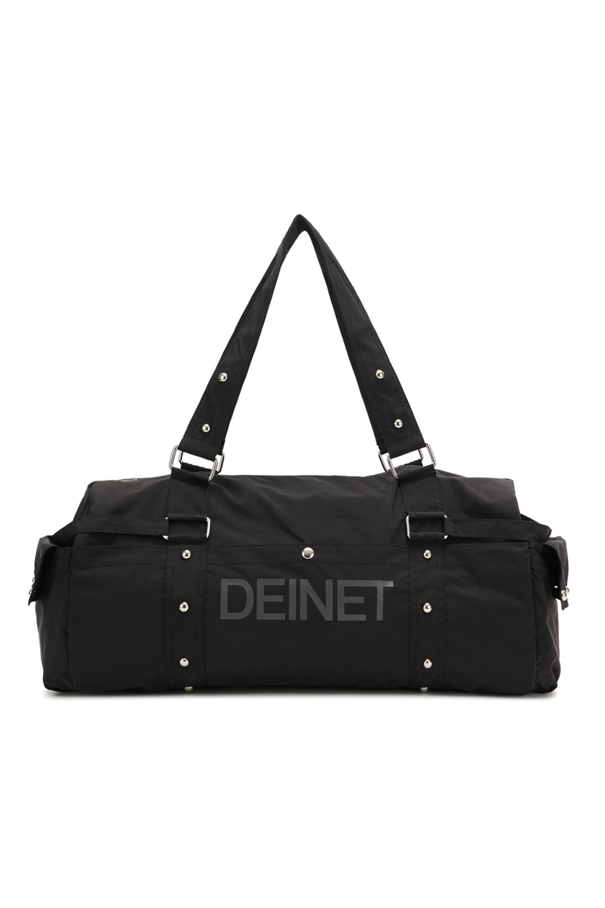 다이닛(DEINET) LOGO DUFFLE BAG IN BLACK