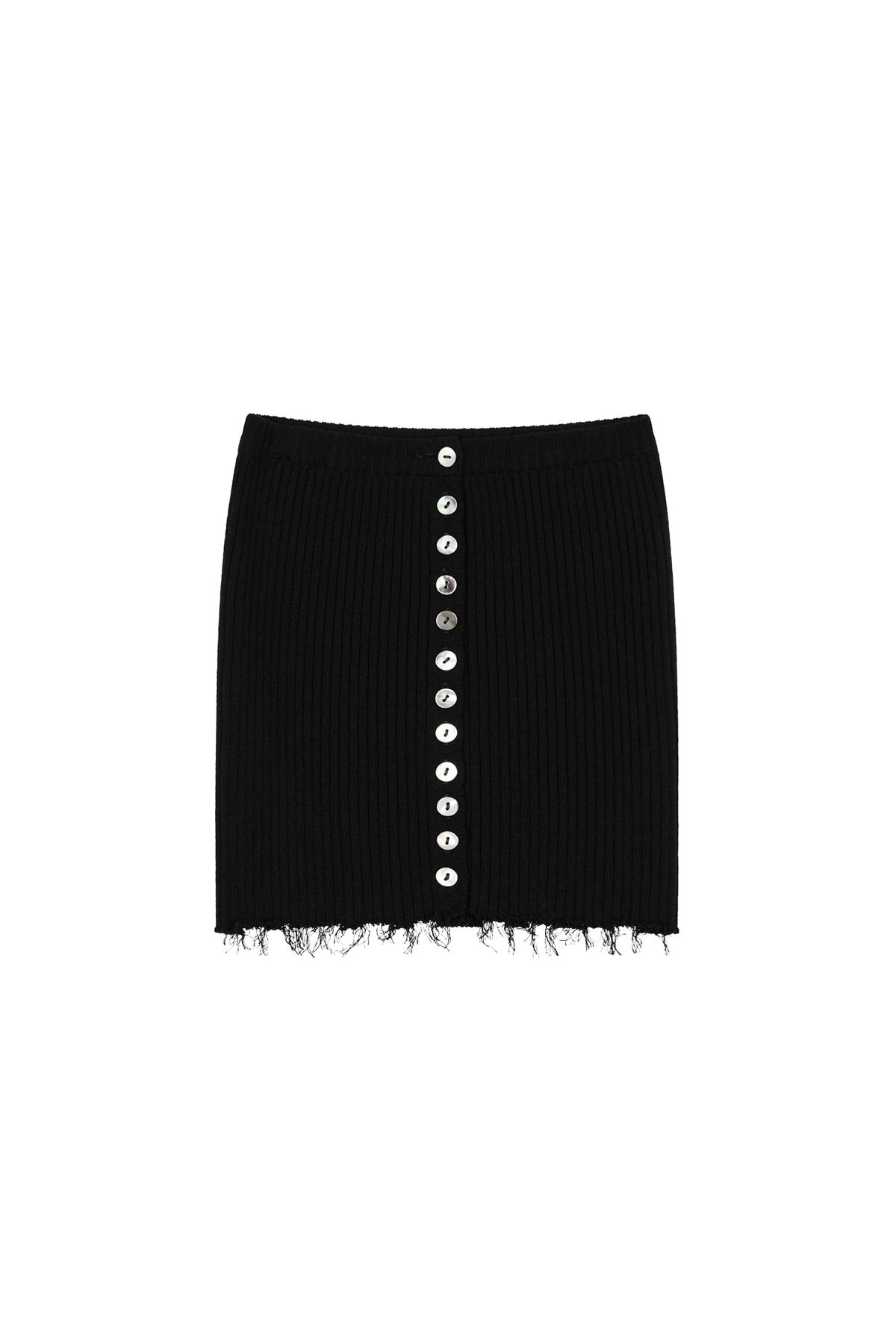다이닛(DEINET) DEINET BUTTON POINT TOP IN BLACK