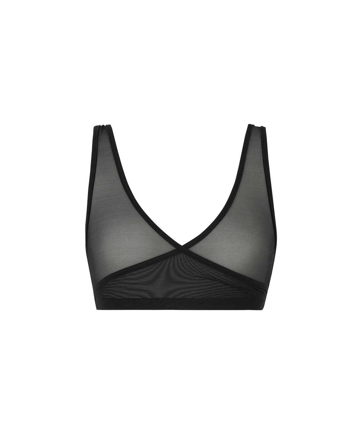 웰빙익스프레스(WELLBEING EXPRESS) WBE Mesh Bra Black