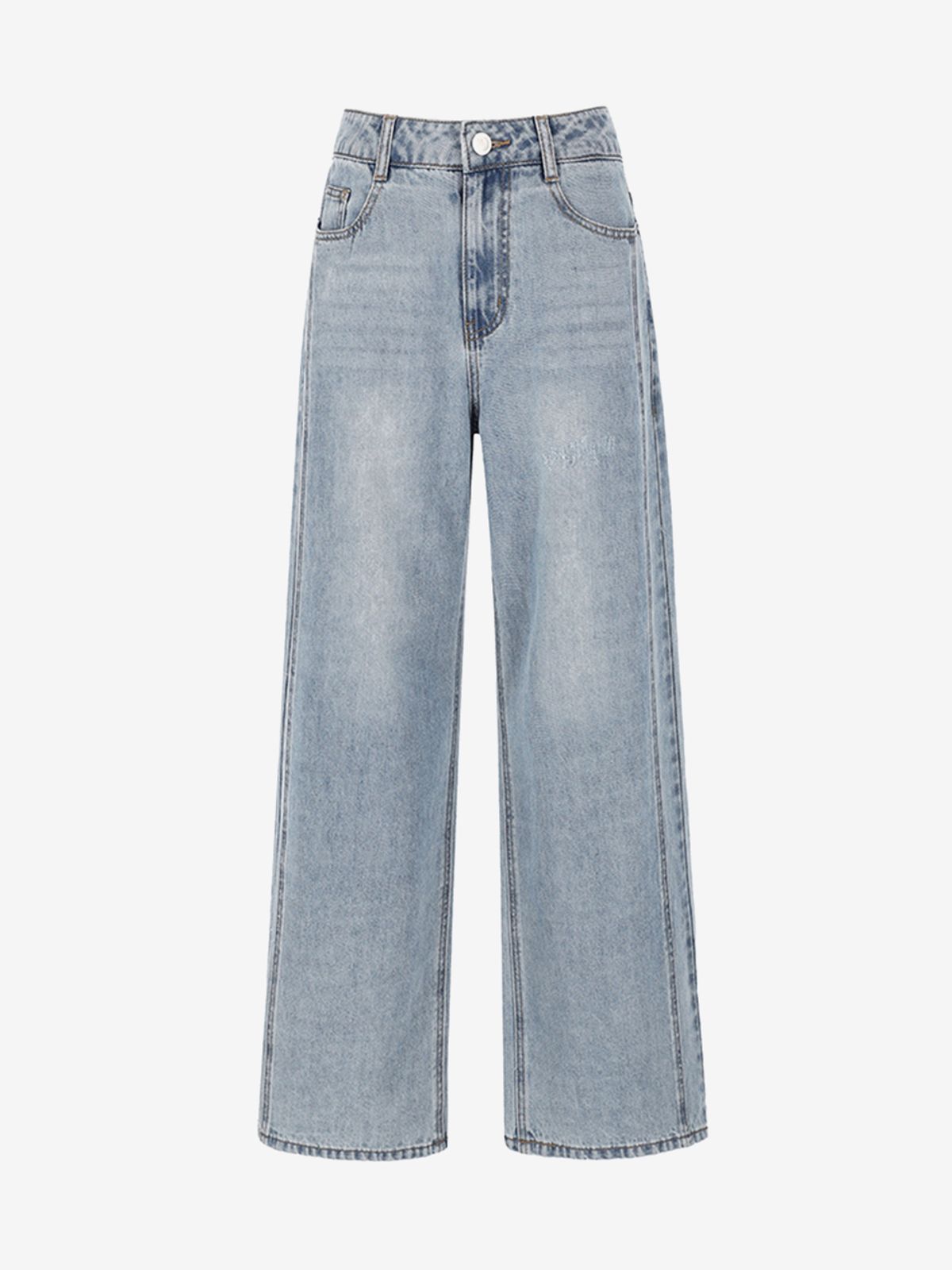 브이엔와이스튜디오(VNYSTUDIO) FRONT STITCH WIDE DENIM PANTS_YB5DP10