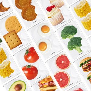 [모음전] 맥세이프 카드 포켓 지갑 실사모음 자석 교통카드 과일 음식 패스트푸드