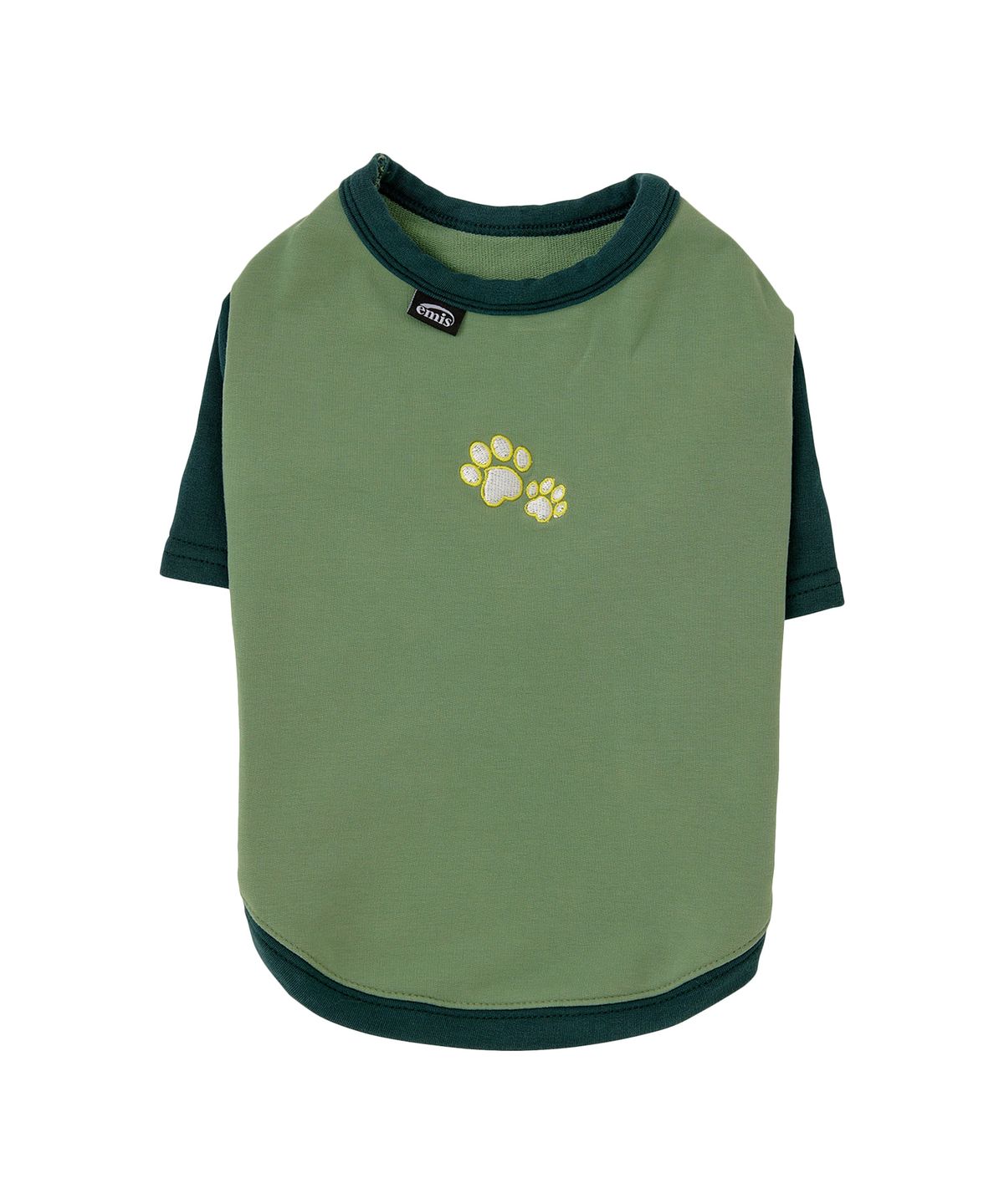 이미스(EMIS) [PET] RINGER TEE-MELON/KHAKI