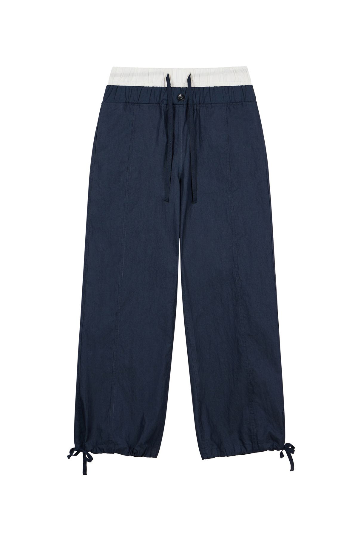 다이닛(DEINET) DEINET LAYERED STRING PANTS IN NAVY