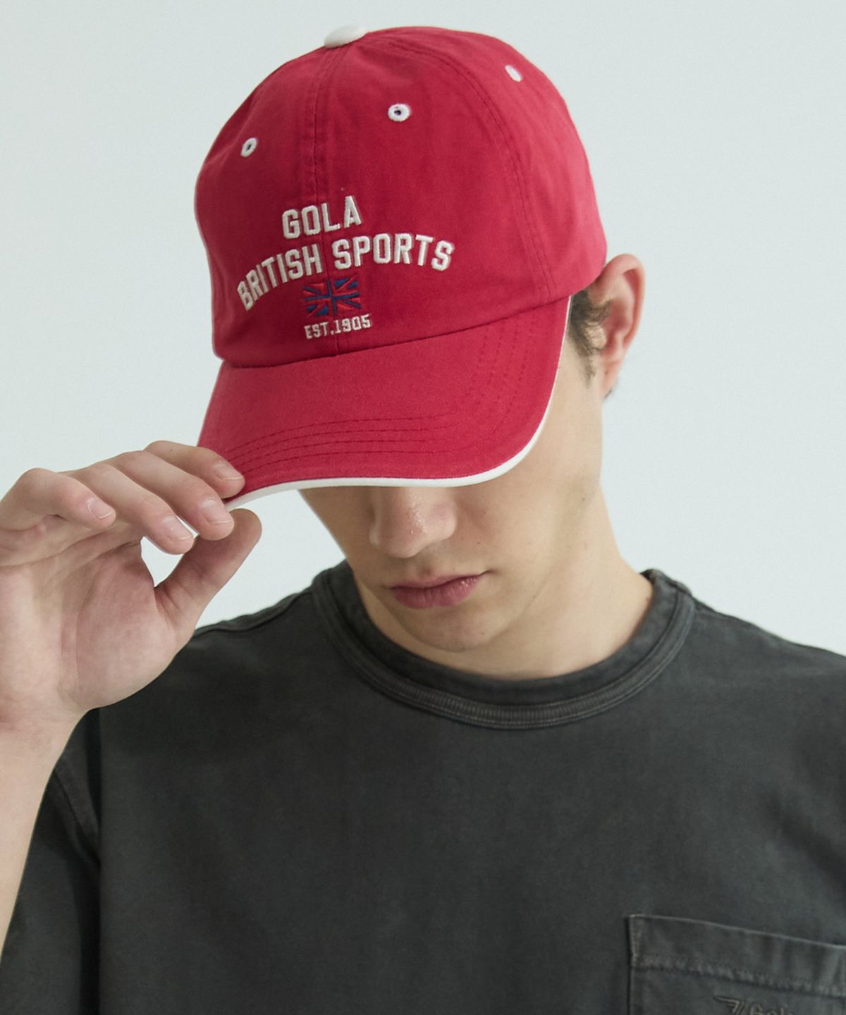 골라(GOLA) [GL]BINDING UNION JACK CAP [2COLOR]