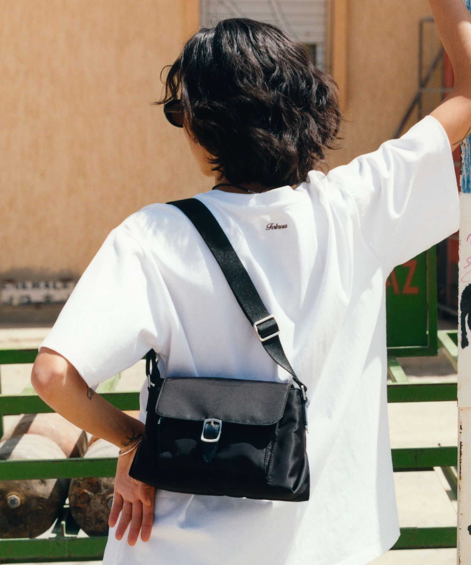 FOLNUA ♥ Mini Brise Bag - Nylon /追跡付 MUSINSA | FOLNUA MINI BRISE BAG [BLACK NYLON]