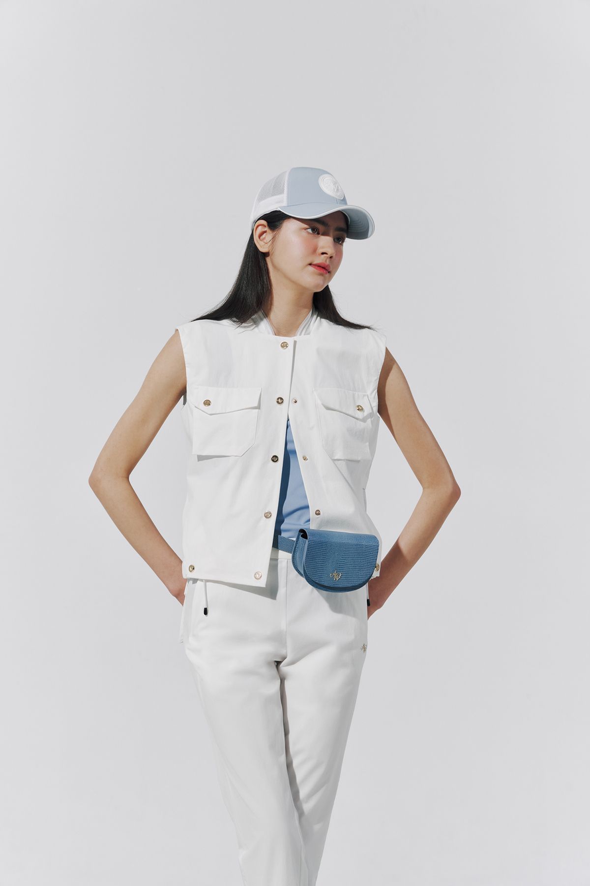 에이오더블유(AOW) CARGO MESH JUMPER