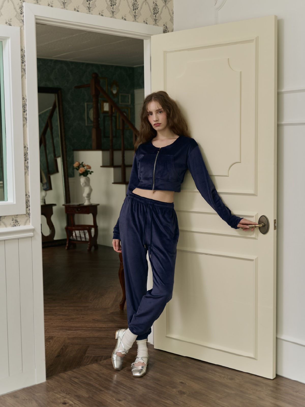 슈네(SCHNEE) Ballerina Set Up - Navy