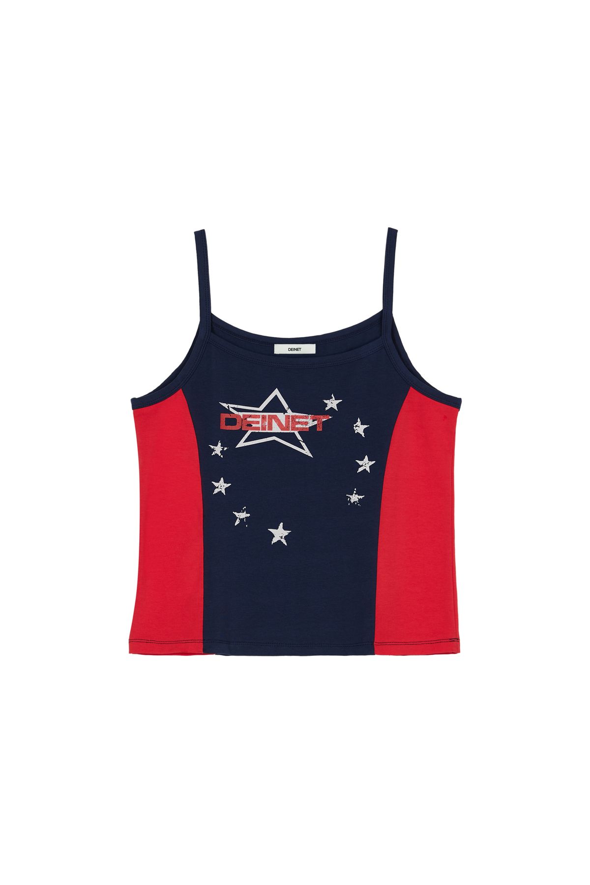 다이닛(DEINET) DEINET STAR GRAPHICS SLEEVELESS IN NAVY