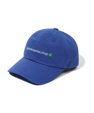 PETER.SHOP BALL CAP - BLUE