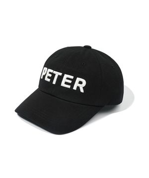 PETER BALL CAP - BLACK