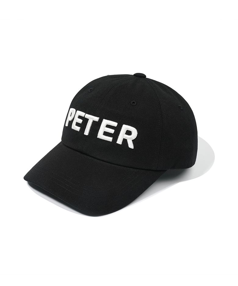 PETER BALL CAP - BLACK