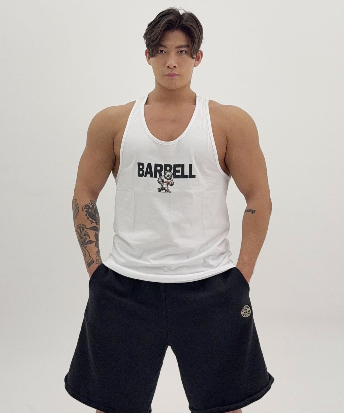 바벨웍스(BARBELLWORKS) 베어바벨 탱크탑 나시