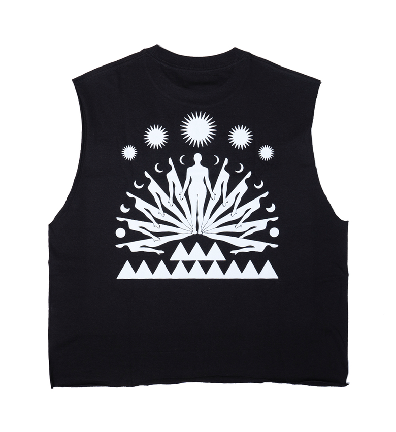 Women Moon Human Tank