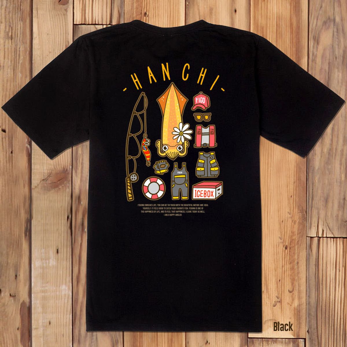 돌돌(DOLDOL) FICO_tshirts-284  피코앵글러 낚시 브랜드 한치 디자인 티셔츠 반팔티