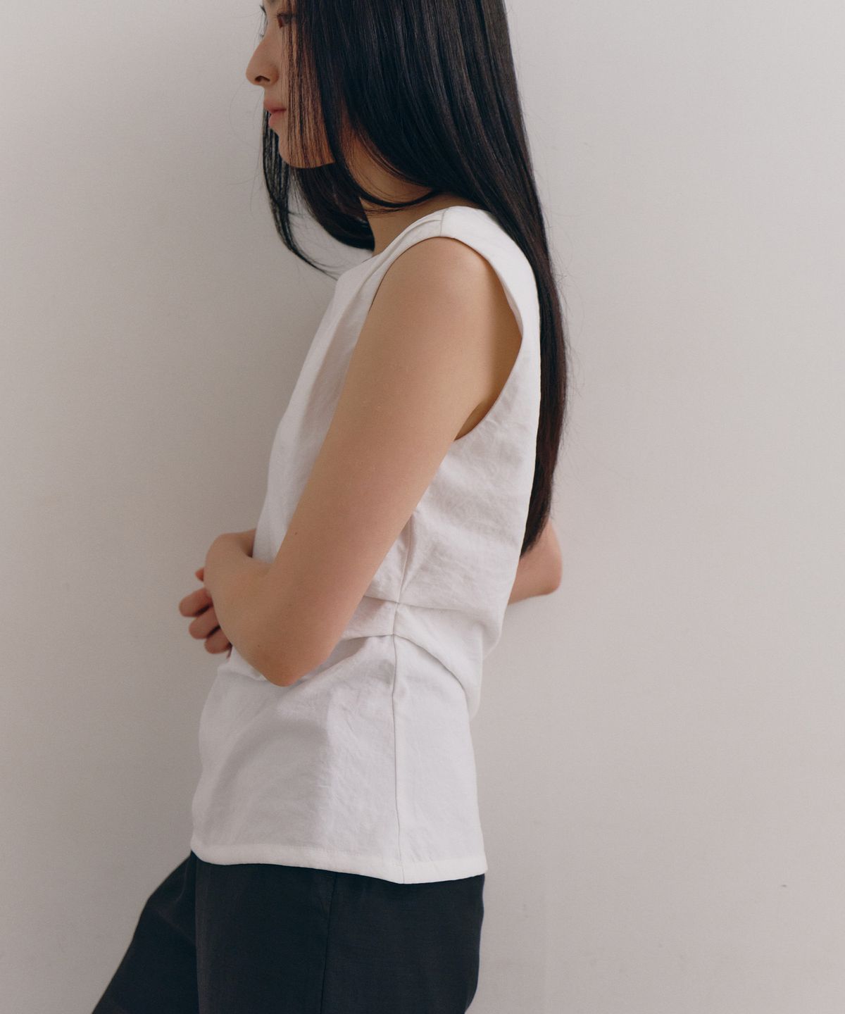 로우타이드(LOW TIDE) BOATNECK BLOUSE [WHITE]