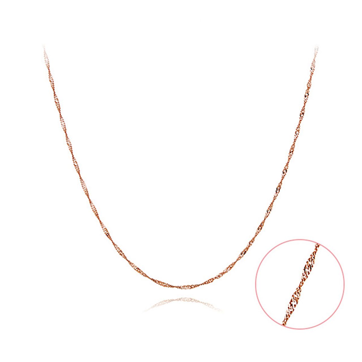 스타일러스(STYLUS) 르크리스핀3 체인 목걸이(42cm)_382200037