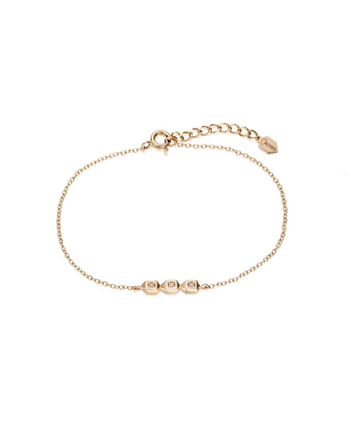 트렌카디즘(TRENCADISM) 던컨 팔찌 14K 골드 브레이슬릿 DUNCAN Bracelet DCB15RP
