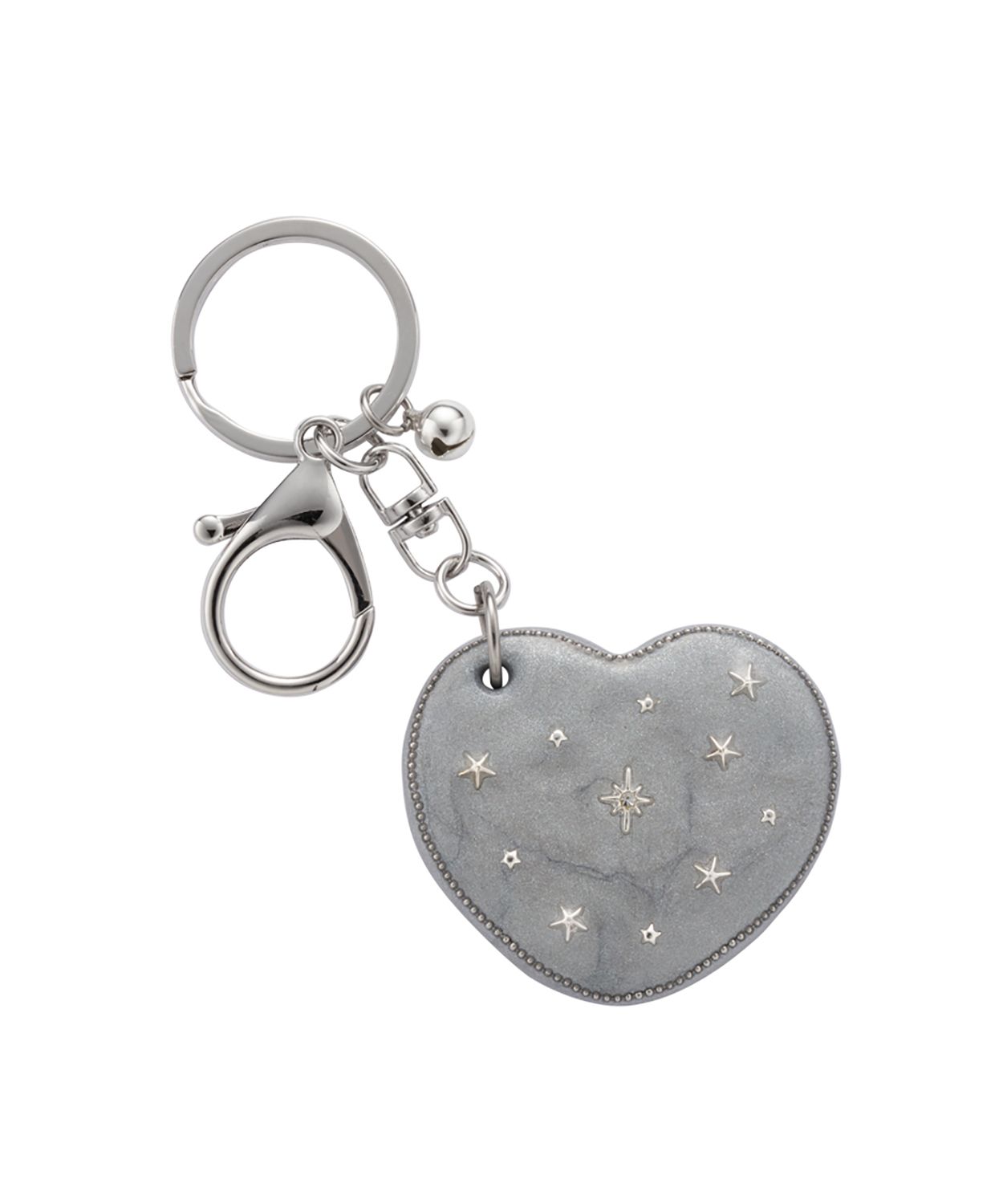 ★人気★【Nff】heart row mirror key ring [送料・関税込] MUSINSA | NFF heart dia mirror key ring-silver