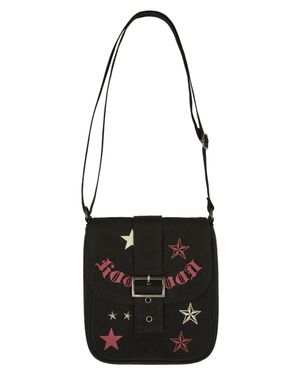 스타 리벳 크로스백 블랙