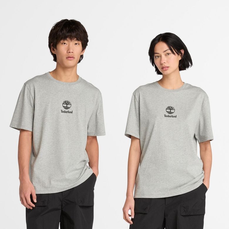 공용 AF 뉴트럴 로고 반팔티 그레이_TB0A43C50521