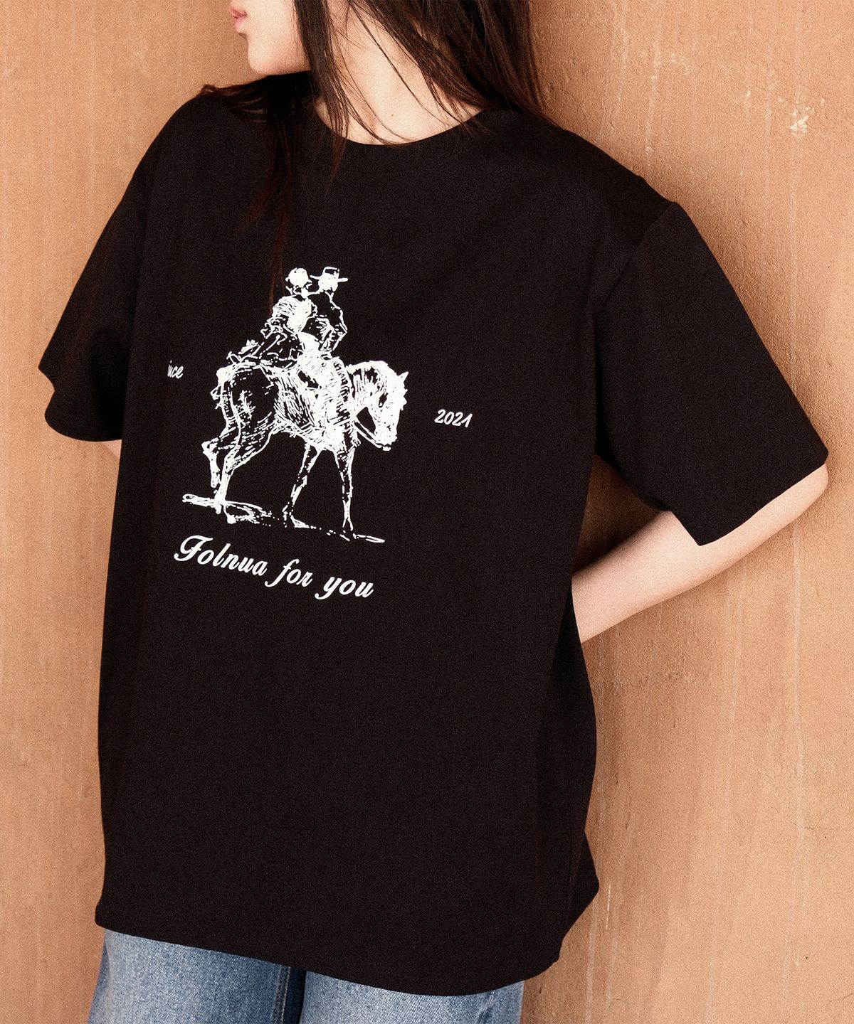 폴뉴아(FOLNUA) MONTAR OVERFIT T - SHIRT [3COLOR]
