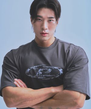 CAMO B LOGO T-SHIRTS [CHARCOAL]