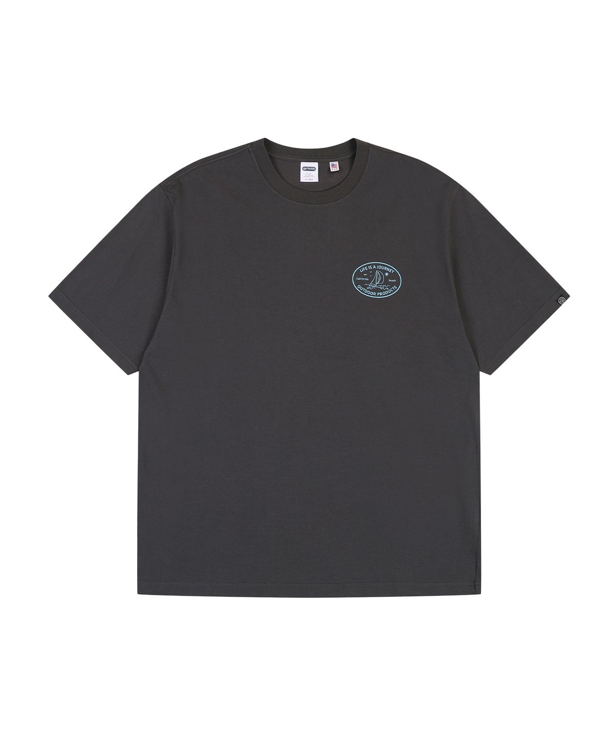 아웃도어 프로덕츠(OUTDOOR PRODUCTS) SMALL YACHTING HALF SLEEVES (CHARCOAL)