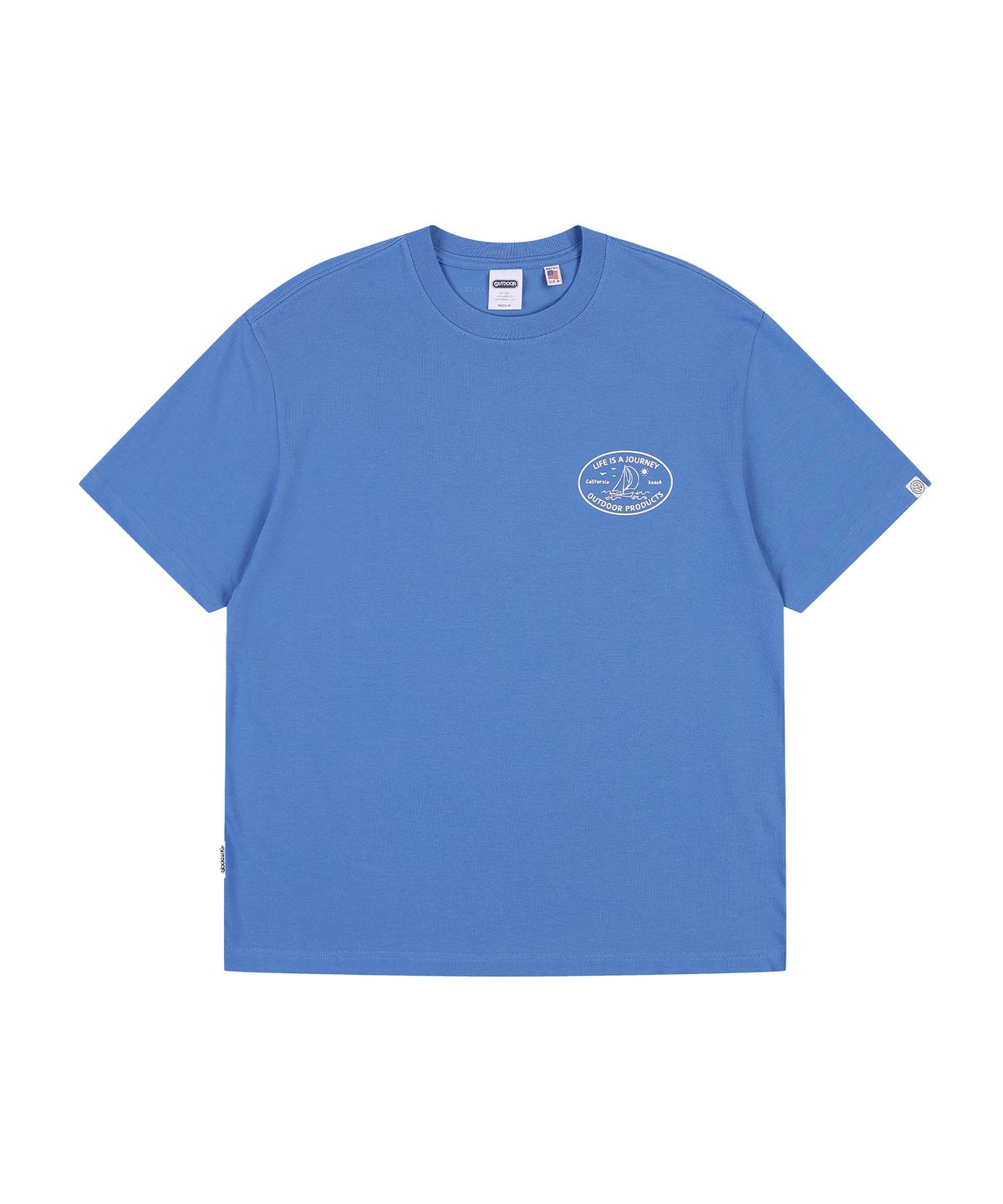 아웃도어 프로덕츠(OUTDOOR PRODUCTS) SMALL YACHTING HALF SLEEVES (BLUE)