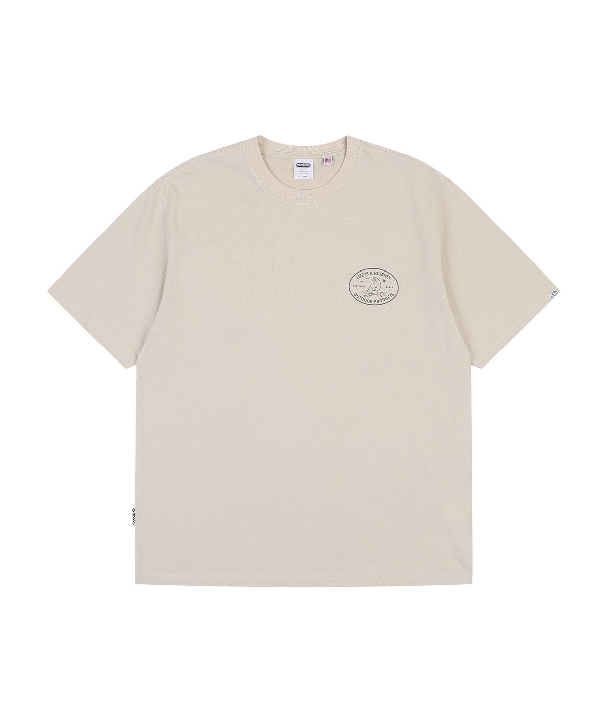 아웃도어 프로덕츠(OUTDOOR PRODUCTS) SMALL YACHTING HALF SLEEVES (BEIGE)