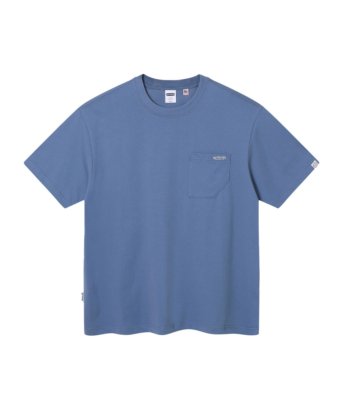 아웃도어 프로덕츠(OUTDOOR PRODUCTS) STANDARD POCKET T-SHIRTS (DEEP BLUE)